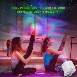 Multi-Color Integrated LED Night Light Bulb With Remote Control And Timer, Galaxy Projector And Star Projector, 1-Pack 17 Multi-Color Integrated LED Night Light Bulb With Remote Control And Timer, Galaxy Projector And Star Projector, 1-Pack -Lamp Parts adrinfly night lights 27h050sa05 1 76 1000