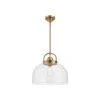 Lancaster 15 In. 1 Light 60-Watt Aged Gold Pendant Light
