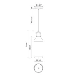 Soji 5 In. 1 Light 60-Watt Aged Gold/Clear Glass Pendant Light -Lamp Parts aged gold clear glass alora mood pendant lights pd401505agcl 76 1000