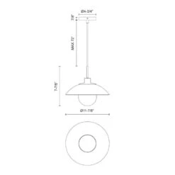 Francesca 12 In. 1 Light 60-Watt Aged Gold/Clear Glass Pendant Light -Lamp Parts aged gold clear glass alora mood pendant lights pd517112agcl 76 1000