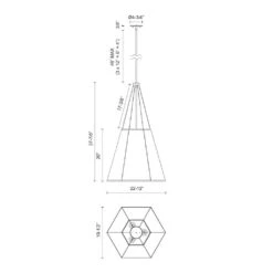 Manila 22 In. 3 Light 40-Watt Aged Gold/White Linen Pendant Light -Lamp Parts aged gold white linen alora mood pendant lights pd545622agwl 76 1000