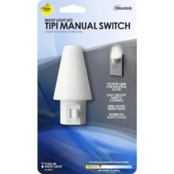 Frosted Manual Switch LED Night Light -Lamp Parts amerelle night lights nl tipi f 44 1000