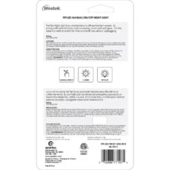 Frosted Manual Switch LED Night Light -Lamp Parts amerelle night lights nl tipi f fa 1000