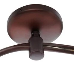 120-Volt Antique Bronze Standard Flex Track Starter Kit -Lamp Parts antique bronze hampton bay track lighting kits ec053abz 40 1000