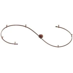 120-Volt Antique Bronze Standard Flex Track Starter Kit