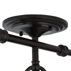 3-Light Antique Bronze Ceiling Bar Track Lighting Kit -Lamp Parts antique bronze hampton bay track lighting kits ec4885abz 40 1000