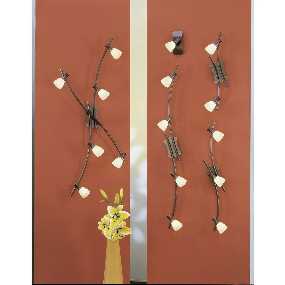 EGLO Ona 2-Light Antique Brown Transitional Lighting Track 4 EGLO Ona 2-Light Antique Brown Transitional Lighting Track - Image 2