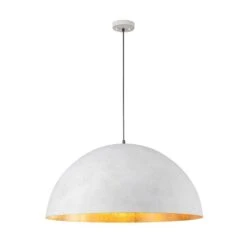 PCover 180-Watt 3-Light Antique White Pendant Light Farmhouse Bowl Dome Industrial Oversized Light For Dining Room -Lamp Parts antique white huoku pendant lights pd1068611 1d 1000
