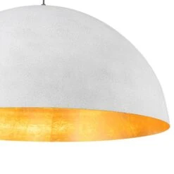 PCover 180-Watt 3-Light Antique White Pendant Light Farmhouse Bowl Dome Industrial Oversized Light For Dining Room -Lamp Parts antique white huoku pendant lights pd1068611 1f 1000