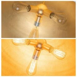 PCover 180-Watt 3-Light Antique White Pendant Light Farmhouse Bowl Dome Industrial Oversized Light For Dining Room -Lamp Parts antique white huoku pendant lights pd1068611 76 1000