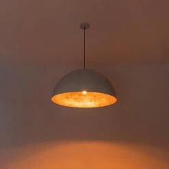 PCover 180-Watt 3-Light Antique White Pendant Light Farmhouse Bowl Dome Industrial Oversized Light For Dining Room -Lamp Parts antique white huoku pendant lights pd1068611 a0 1000