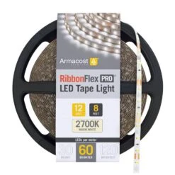 RibbonFlex Pro 60 LEDs/m 8.2 Ft. Soft White (2700K) LED Strip Light