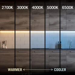 Ribbon Flex Pro 65.6 Ft. Hardwired 3000K Warm White 24-Volt 60 LED/m Integrated LED Under Cabinet Strip Light 20M -Lamp Parts armacost lighting led strip lights 145260 fa 1000