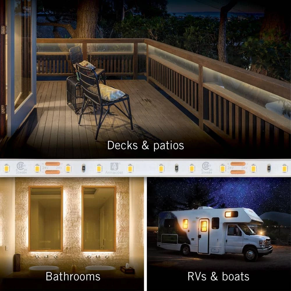 RibbonFlex Pro 24-Volt White Outdoor IP67 LED Tape Light 60 LEDs/meter 9 RibbonFlex Pro 24-Volt White Outdoor IP67 LED Tape Light 60 LEDs/meter - Image 7