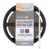 RibbonFlex Pro 24-Volt White CCT Tunable LED Strip Light Tape 8 Ft. (2.5 M) -Lamp Parts armacost lighting led strip lights 165210 64 1000