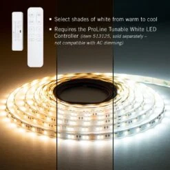 RibbonFlex Pro 24-Volt White CCT Tunable LED Tape Light -Lamp Parts armacost lighting led strip lights 165230 4f 1000