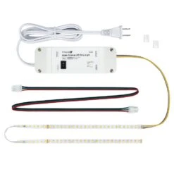 CCT Tunable White 22 In. (1.8 Ft. ) Hardwired/Plugin Under Cabinet Integrated LED Strip Light