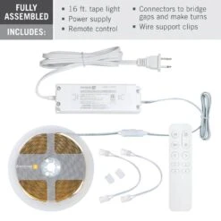 Ribbon Flex LUX Continuous Tunable White CCT COB Kit -Lamp Parts armacost lighting led strip lights 427510 1f 1000