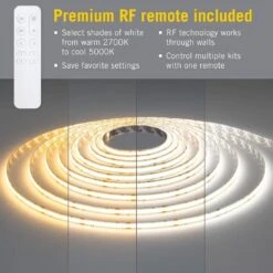 Ribbon Flex LUX Continuous Tunable White CCT COB Kit -Lamp Parts armacost lighting led strip lights 427510 4f 1000