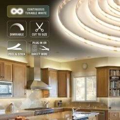 Ribbon Flex LUX Continuous Tunable White CCT COB Kit -Lamp Parts armacost lighting led strip lights 427510 fa 1000
