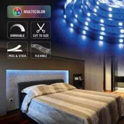 RibbonFlex Home 16.4 Ft. (5 M) Multi-Color LED Tape Light 30 LEDs/Meter 13 RibbonFlex Home 16.4 Ft. (5 M) Multi-Color LED Tape Light 30 LEDs/Meter -Lamp Parts armacost lighting led strip lights 613230 1f 1000