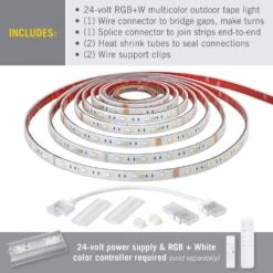 RibbonFlex Pro 32.8 Ft. 10 M Outdoor IP67 RGB Plus White Strip Light Tape 30 Plus 30 LED/m Under Cabinet Light 10 RibbonFlex Pro 32.8 Ft. 10 M Outdoor IP67 RGB Plus White Strip Light Tape 30 Plus 30 LED/m Under Cabinet Light -Lamp Parts armacost lighting led strip lights 623450 c3 1000