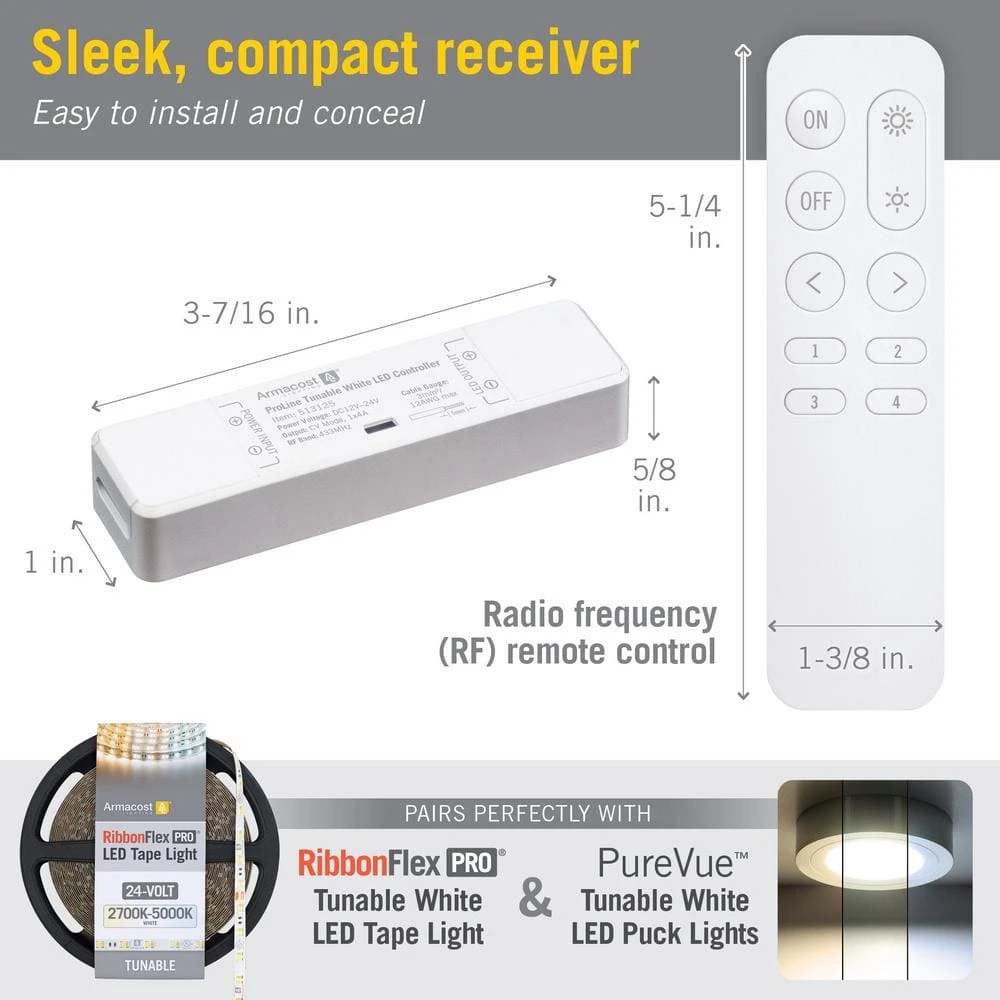 ProLine CCT Tunable White Lighting LED Remote Control 4 ProLine CCT Tunable White Lighting LED Remote Control - Image 2