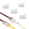2-pin Wire To Tape Connector Cord (6-Pack) 2 2-pin Wire To Tape Connector Cord (6-Pack) -Lamp Parts armacost lighting under cabinet lighting accessories 566020 64 1000