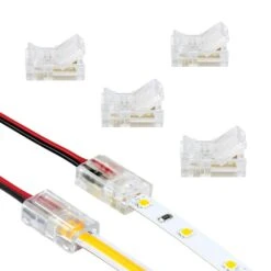 2-pin Wire To Tape Connector Cord (6-Pack)
