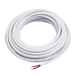 24 Ft. (8 M) 18 AWG/2C White In-Wall Cable 8 24 Ft. (8 M) 18 AWG/2C White In-Wall Cable -Lamp Parts armacost lighting under cabinet lighting accessories 574180 4f 1000