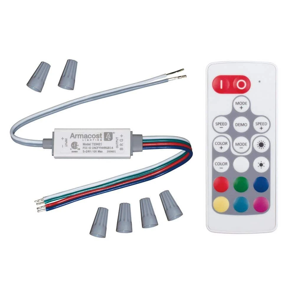 Slimline RGB Color LED Remote Control 3 Slimline RGB Color LED Remote Control