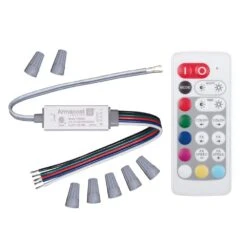 Slimline RGB Plus W LED Strip Light Remote Control