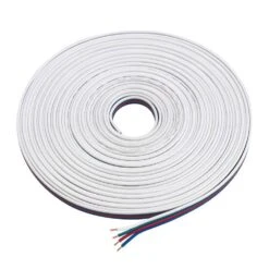 24 Ft. (8 M) 22 AWG/4C Ribbon Flat Cable 8 24 Ft. (8 M) 22 AWG/4C Ribbon Flat Cable -Lamp Parts armacost lighting under cabinet lighting accessories 770224 4f 1000