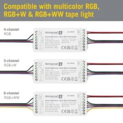 ProLine Multicolor LED Amplifier -Lamp Parts armacost lighting under cabinet lighting accessories 780002 44 1000