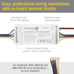 ProLine Multicolor LED Amplifier -Lamp Parts armacost lighting under cabinet lighting accessories 780002 4f 1000