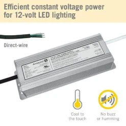 100-Watt 12-Volt Standard Indoor/Outdoor Power Supply -Lamp Parts armacost lighting under cabinet lighting accessories 811004 1f 1000
