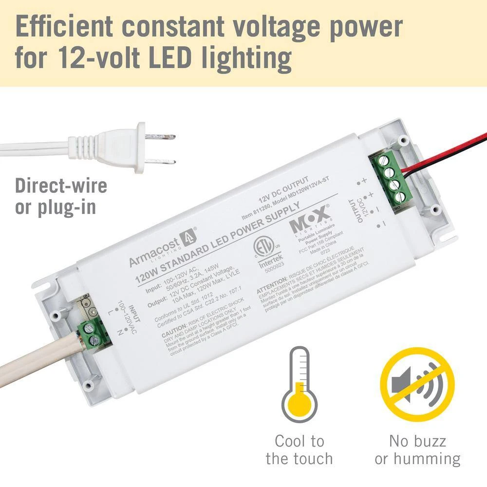 120-Watt Standard LED Driver 12-Volt DC 6 120-Watt Standard LED Driver 12-Volt DC - Image 4