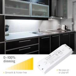 15-Watt Universal Dimmable 24-Volt DC LED Dimmer Driver TRIAC 8 15-Watt Universal Dimmable 24-Volt DC LED Dimmer Driver TRIAC -Lamp Parts armacost lighting under cabinet lighting accessories 860150 4f 1000