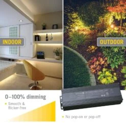 120-Watt Universal Dimmable 24-Volt DC LED Driver TRIAC Transformer 9 120-Watt Universal Dimmable 24-Volt DC LED Driver TRIAC Transformer -Lamp Parts armacost lighting under cabinet lighting accessories 861200 4f 1000