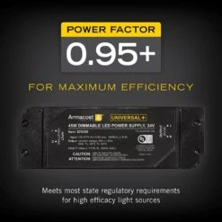 45-Watt Universal Plus 24-Volt DC Dimmable LED Driver ELV/MLV/TRIAC Transformer -Lamp Parts armacost lighting under cabinet lighting accessories 870450 1f 1000