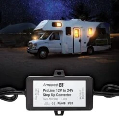 ProLine 12-Volt To 24-Volt Step Up Converter -Lamp Parts armacost lighting under cabinet lighting accessories 907350 44 1000