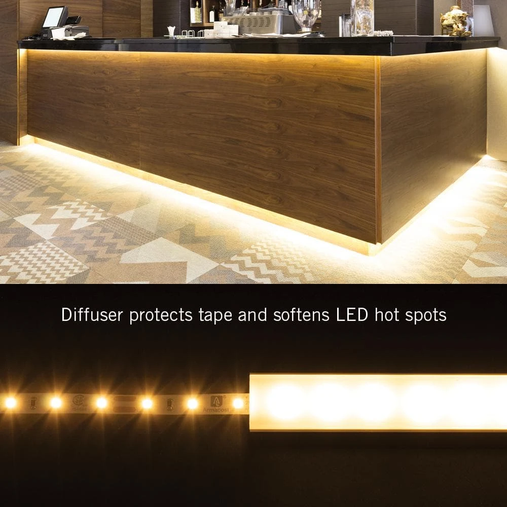 Corner Mount Grey Tape Light Channel Accessory Pack LED Mounting Hardware (10-Pack) 5 Corner Mount Grey Tape Light Channel Accessory Pack LED Mounting Hardware (10-Pack) - Image 3