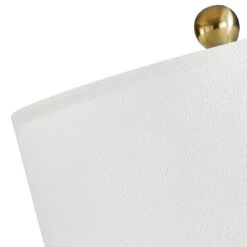 23.5 In. Beige Modern Dimmable Resin Bedroom Living Room Bedside Desk Nightstand Table Lamps USB Port (Set Of 2) -Lamp Parts beige maxax table lamps t196 wd 77 1000