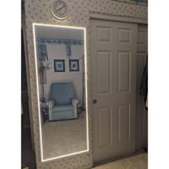 16.4 Ft. ‎AC/DC 3000K Dimmable Warm White COB Hardwired Integrated Led Strip Lights With RF Remote, Adhesive Tape Light -Lamp Parts bibivis led strip lights rj16 v6y 31 1000