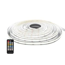 32.8 Ft. Tunable White Hardwired COB Integrated LED Strip Lights, Dimmable High Density Uniform Tape Light For Cabinet