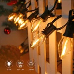 0.6-Watt Warm White 2200K C7 Candelabra LED Night Light Bulb, E12 Chandelier Base, 50LM Dimmable (25-Pack) -Lamp Parts bibivis night lights yb64 z7f 40 1000