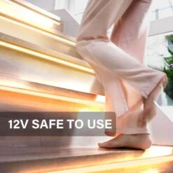 32.8 Ft. Warm Dimmable LED Strip Lighting, Non-Waterproof 3000K 5m 12V Tape Light For Home, Kitchen, Under Cabinet -Lamp Parts bibivis under cabinet lighting accessories gv84 m4x 40 1000