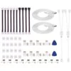 6.6 Ft. 4-Pin LED Strip Connector Kit Includes LED Connectors L Shape For Strip Lights -Lamp Parts bibivis under cabinet lighting accessories ir10 b9s 64 1000