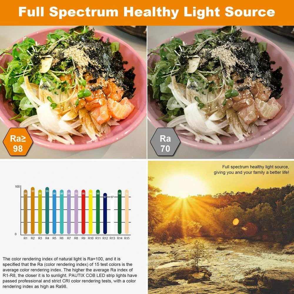 32.8 Ft. Dimmable 24-Volt 2 Amp/48-Watt 4800-Light Beads Super Bright Warm White 2700K LED Light Belt Set 6 32.8 Ft. Dimmable 24-Volt 2 Amp/48-Watt 4800-Light Beads Super Bright Warm White 2700K LED Light Belt Set - Image 4