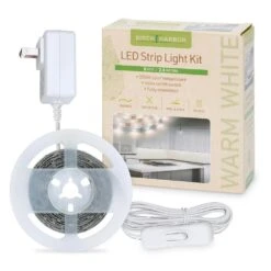Warm White LED Strip Light Kit